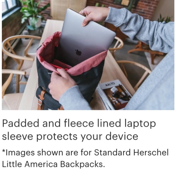 New HERSCHEL SUPPLY CO. Little America Wtags black/white Tie Dye Check ⭐⭐️⭐️⭐️⭐️ - Picture 9 of 17